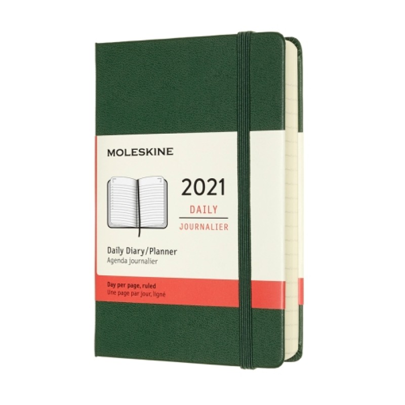 Moleskine Green Daily Agenda