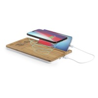 Ahşap Telefon Tutucu + Wireless Charger