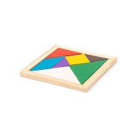 Ahşap Renkli Tangram Seti