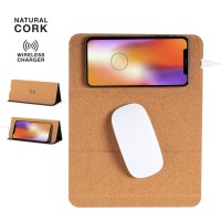 Wireless Charger + Telefon Tutucu + Mousepad